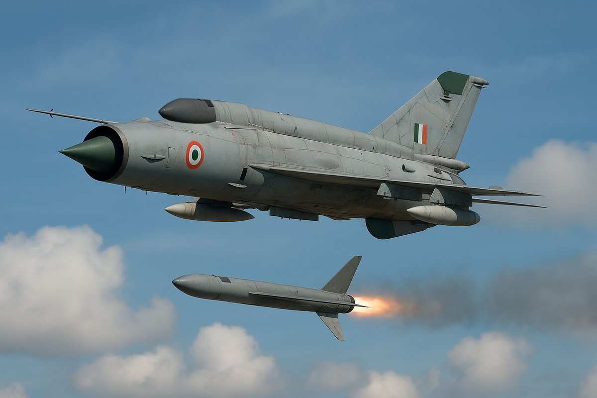 Since everyone is talking about the IAF MiG-21s...

An afterlife for the legend?

In our upcoming IAF Day Special Issue, Farhan Iqbal suggests "a hybrid drone conversion plan for the retired MiG-21 Bison as a UCAV or kamikaze platform".

He suggests that his "proposed plan