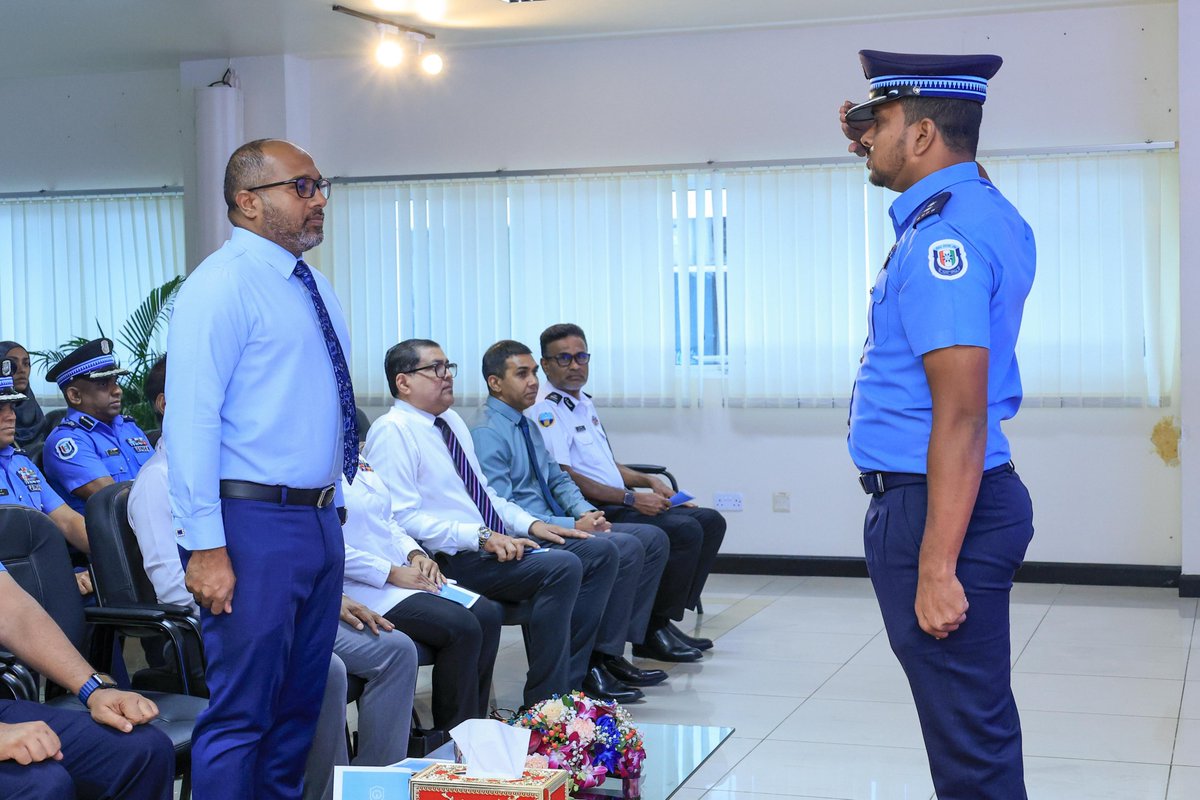 The closing ceremony of the Home Team Advanced Leadership Program was held today, graced by Minister <a href="/min_mohst/">Minister of Homeland Security & Technology</a> Ali Ihusan.