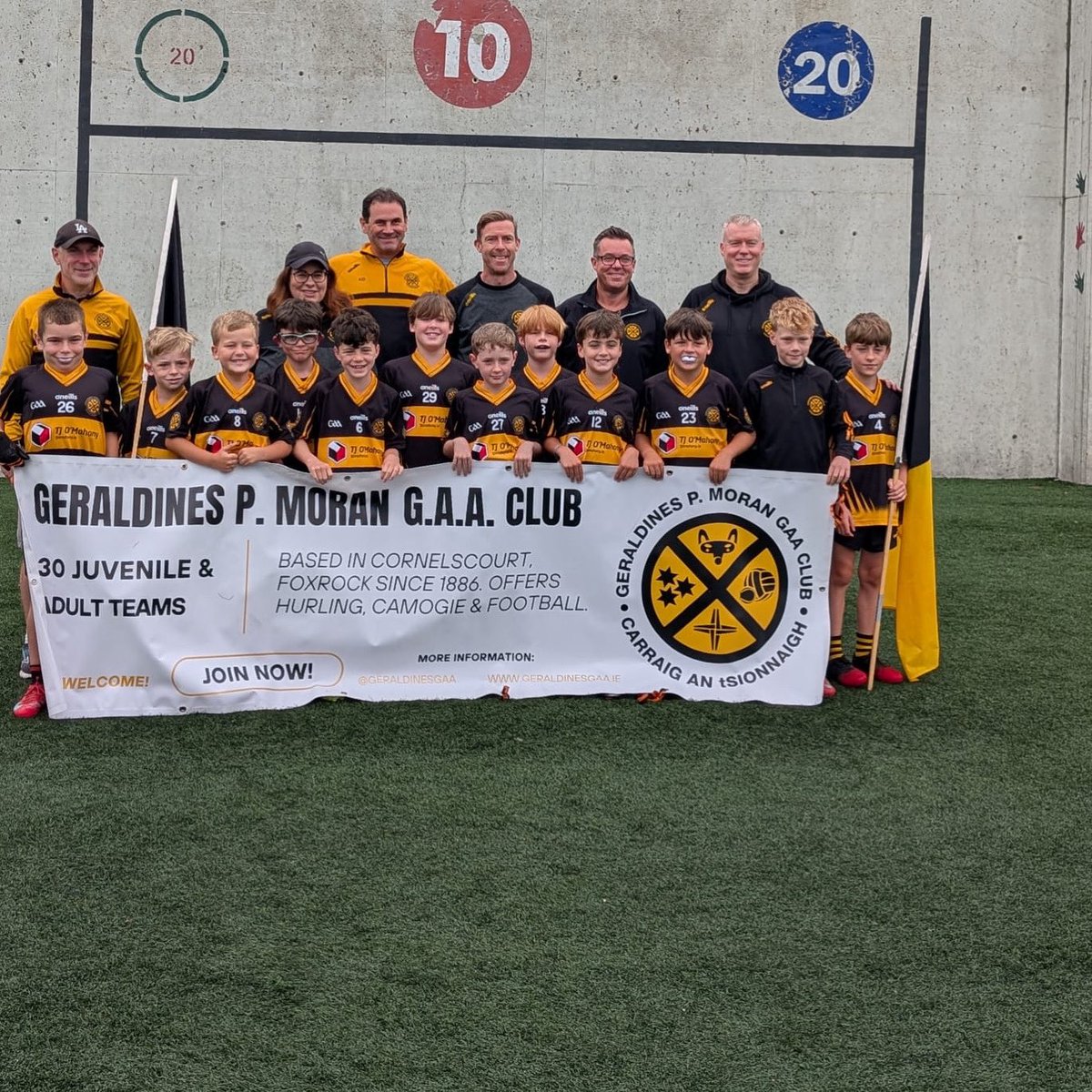 Our U10 Boys representing us at the U10 Boys Football Féile in Fingallians 🙌

It should be a cracking day for them in Swords, thanks to all in @fingalliansgaaofficial 👏 

Best of luck lads, no doubt you will do us proud!

#GersAbú💛🖤