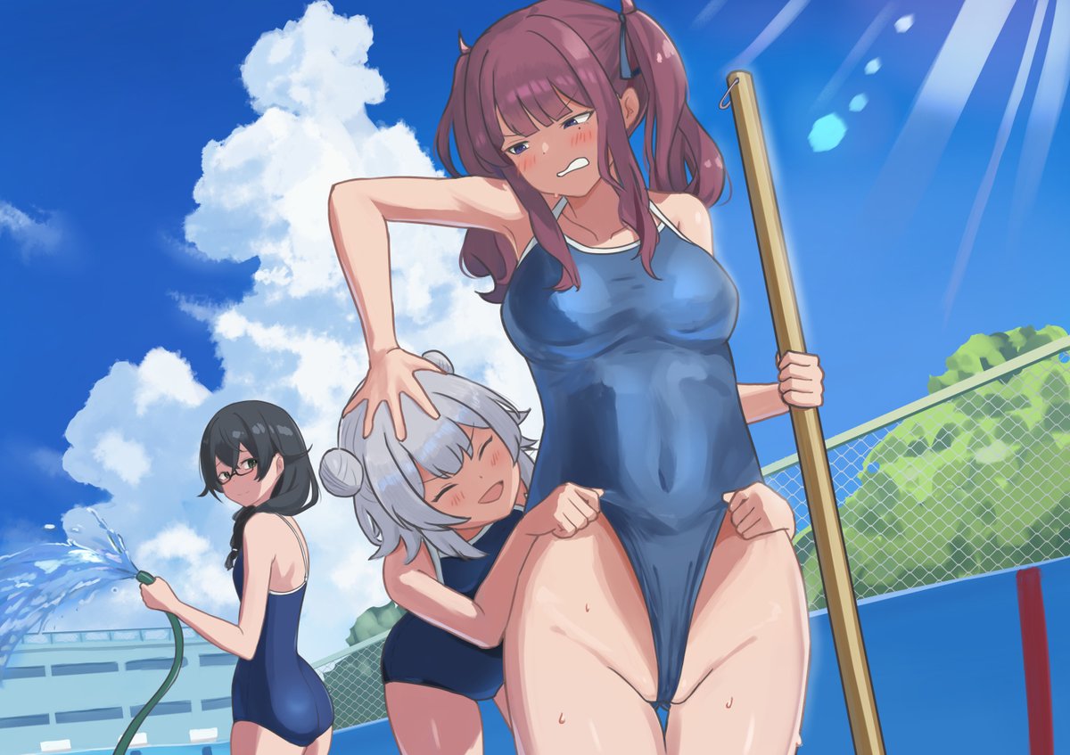 プール掃除とかいう実在するかわからないけど滅茶苦茶青春っぽいイベント好き 