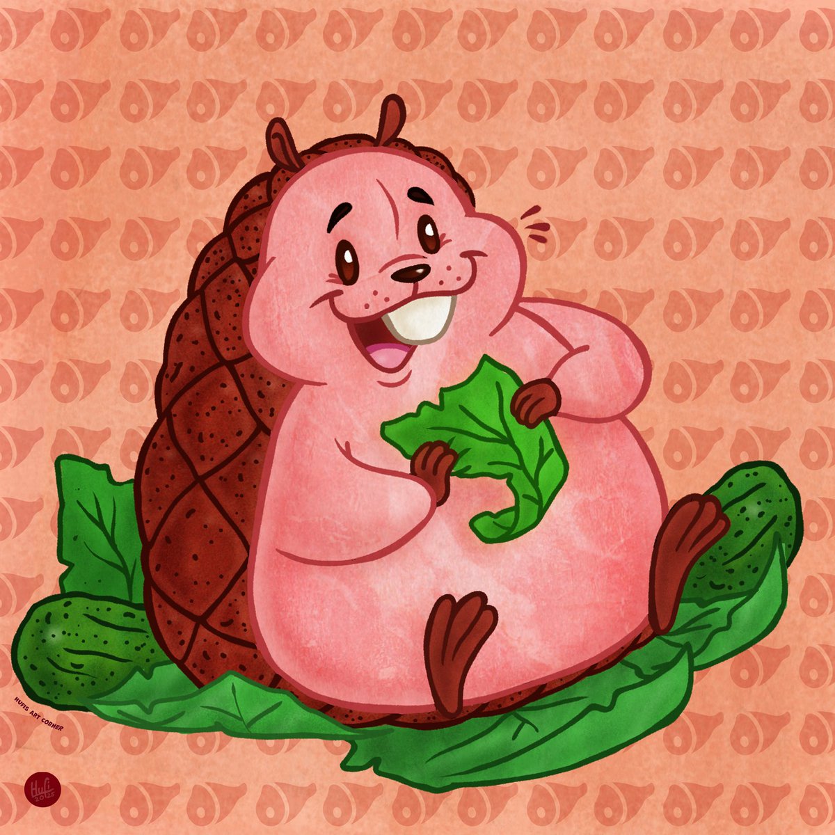 thomation92's tweet photo. "Food Punimals: HAMster"
A quick little Punimal Character, that has been on my list for quite some time.
#foodpunimal #punimal #illustration #foodpuns #comic #comicstyle #hamster #ham #HAMster #characterdesign #animals #comicanimals #cartoonstyle #furrystyle #furryartist https://t.co/QEt28tjS1F