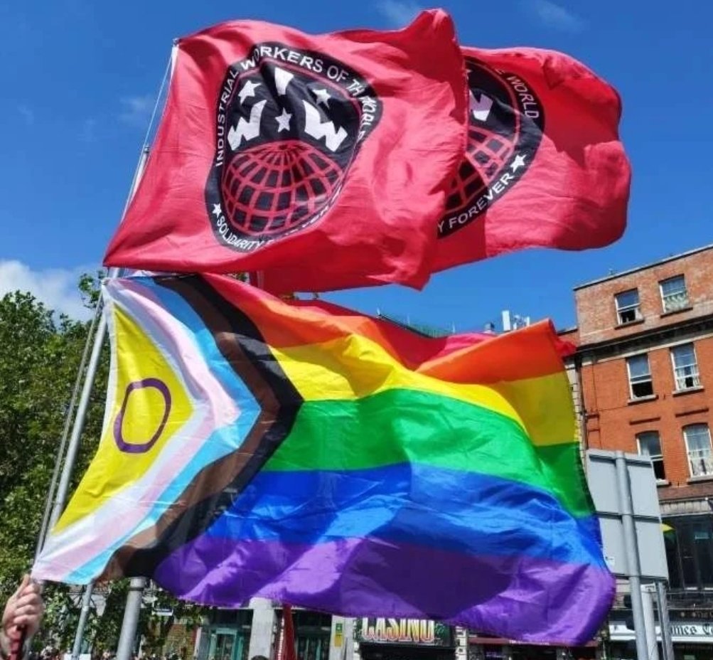 The IWW will be participating in this year's Foyle Pride in Derry. Assemble at 1.30pm at Waterside Railway station. March begins at 2pm. We hope you can take part!
