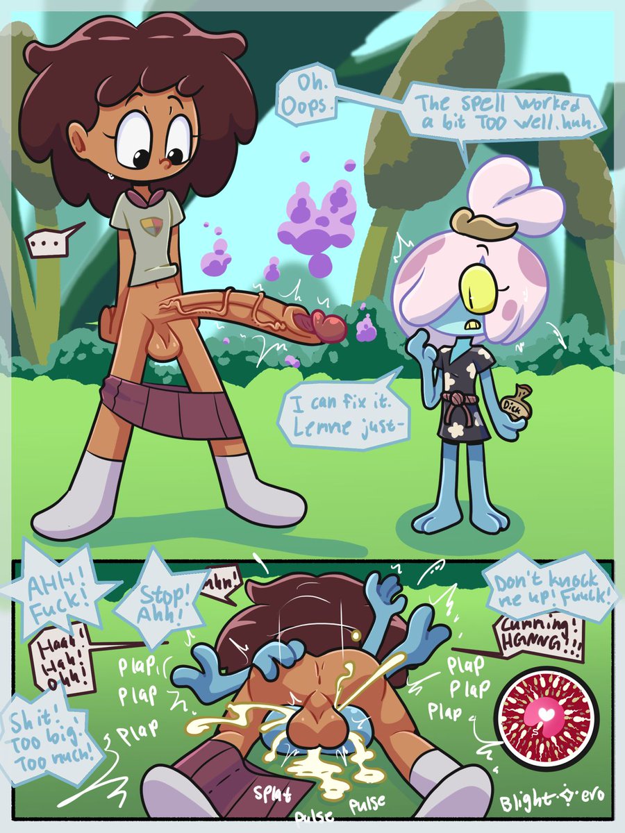 Even more Plap Plap Plap ~
#NSFW #Bisex #Amphibia #AmphibiaNSFW #AnneBoonchuy #AmphibiaMaddie #Frog #Comic #Impregnation #Rule34