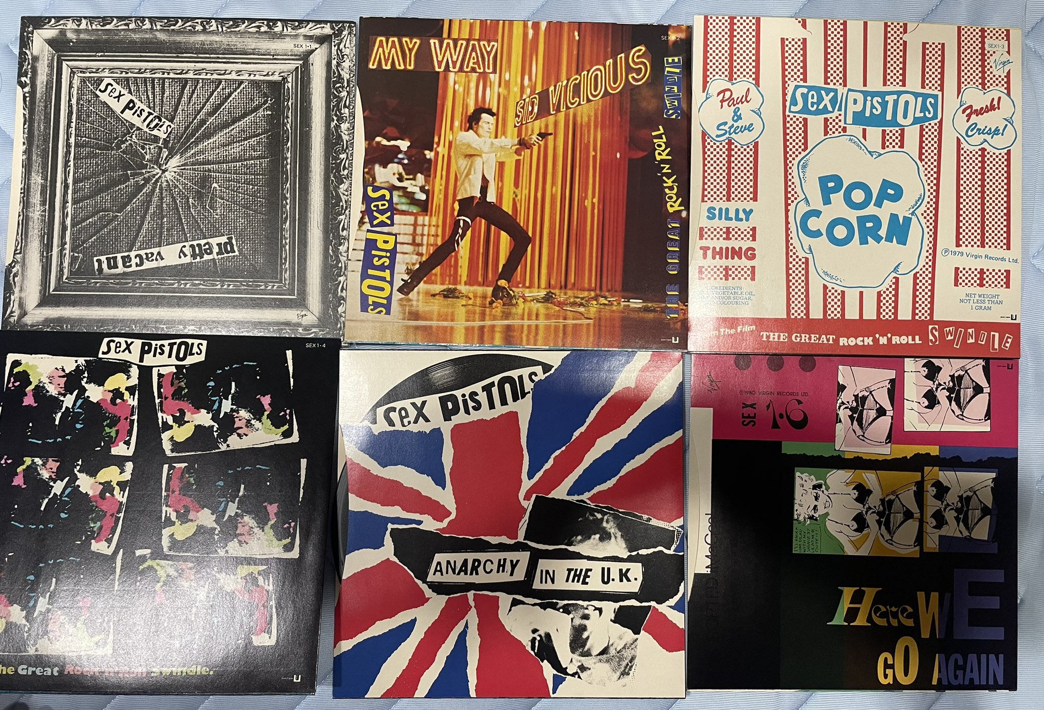 【美盤】日本盤プロモ７インチシングル　P.I.L Sex Pistols セックス・ピストルズ / 勝手にしやがれ（30周年祈念アナログ盤