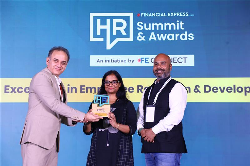 Coforge_Tech's tweet image. At the @FinancialXpress HR Summit &amp;amp; Awards 2025, Coforge was honored for its integrated approach to talent and social impact:

Gold—Excellence in Employee Retention &amp;amp; Development

Silver—Excellence in CSR &amp;amp; Social Impact.

#CoforgeIsPeople #FEHRSummit2025
