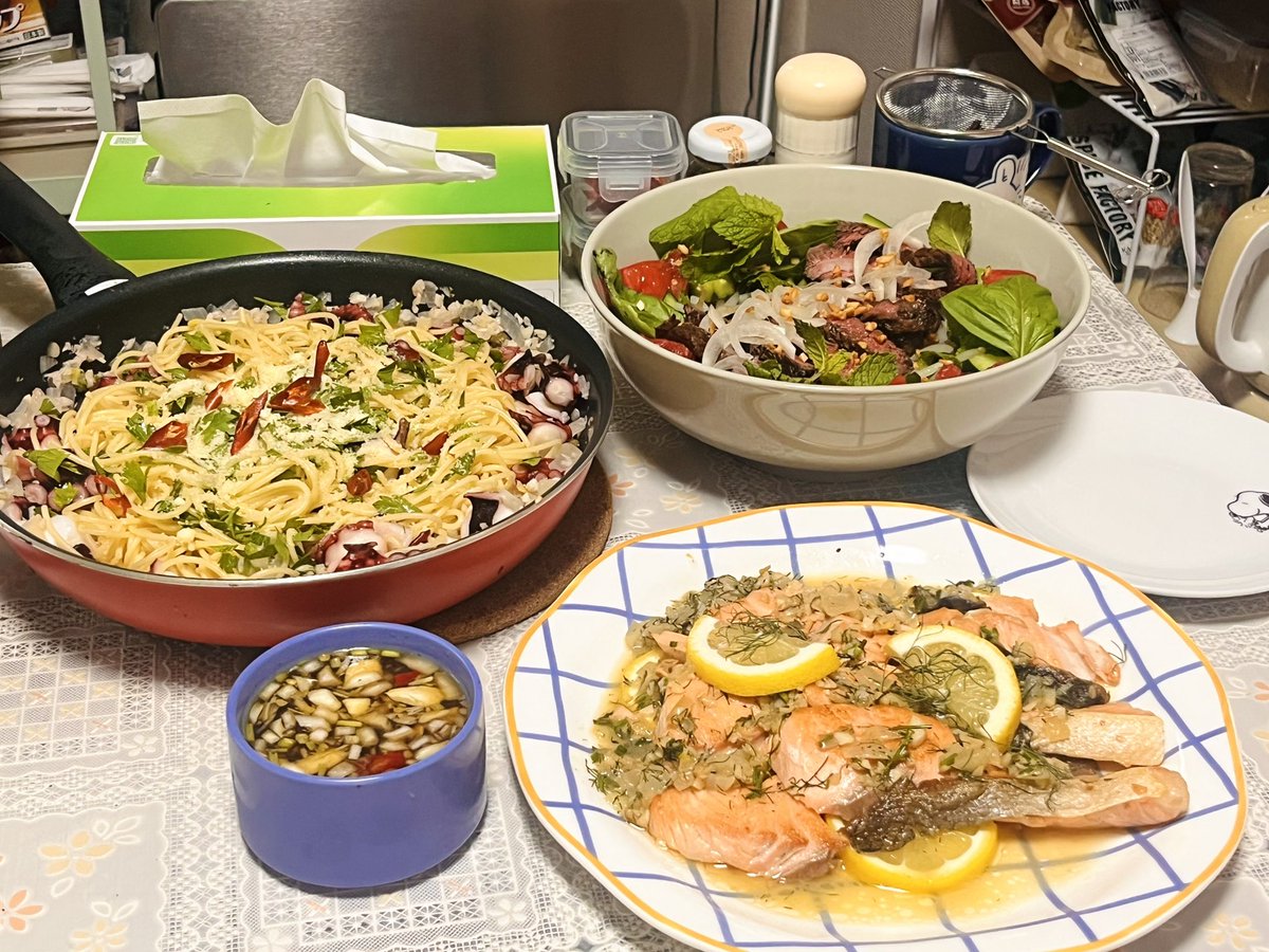 毛涼ちゃんの手作り料理食べにきた