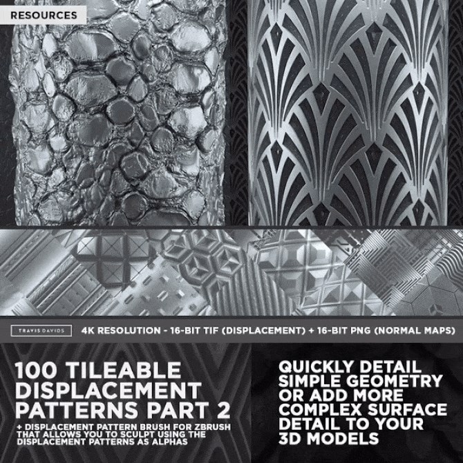 DesignDesign_'s tweet image. 100 Tileable DisplacementAlpha Patterns Part 2 [by ] 
 mrdavids1.gumroad.com/l/ZsdTY?layout… 
  #design #graphicdesign