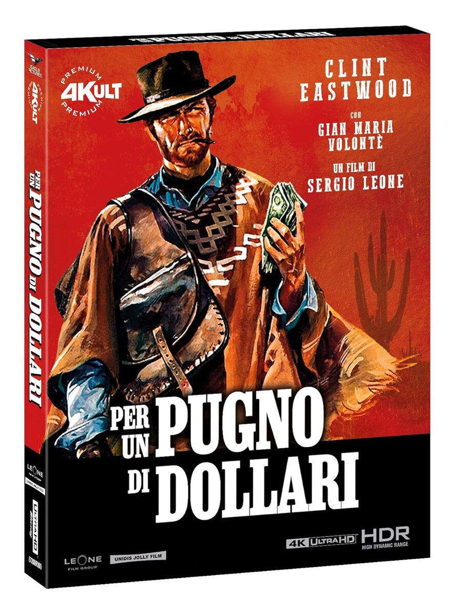 UltraHDBluray's tweet photo. Spot the differences. I guess a new color grading with HDR, more likely than a new transfer.
'A Fistful of Dollars' by Sergio Leone: 'Per Un Pugno Di Dollari', #4Kult UHD Blu-ray at Amazon 🇮🇹
💿 2023 edition (L) https://t.co/FVknOiwXRW
💿 2025 edition (R) https://t.co/lsATWWhm2M https://t.co/bW2Ox1mccf