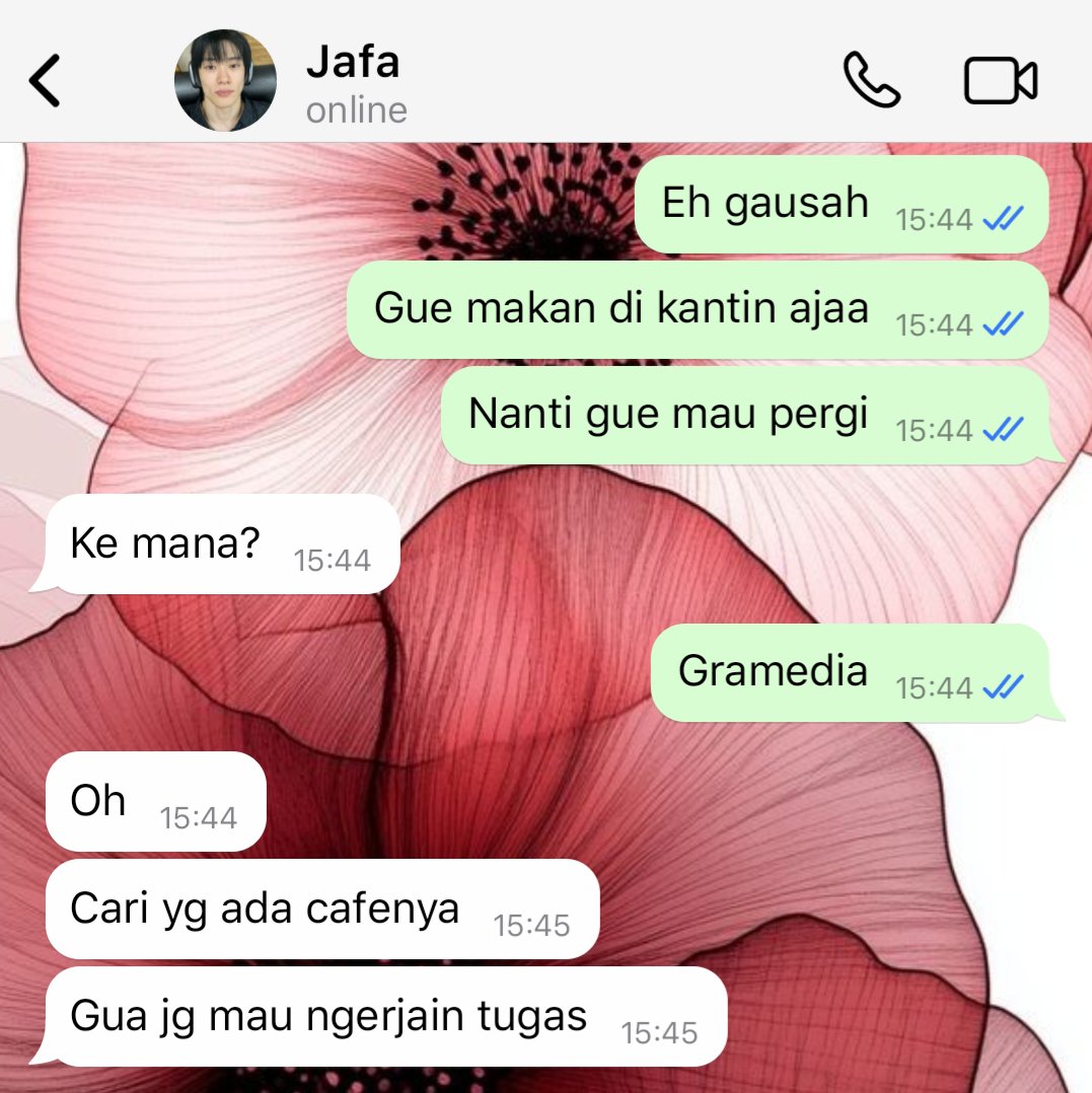 sachv0's tweet image. Prompt Jeong Jae-hyun AU
—
; Kata orang, jika ia benar-benar jatuh cinta maka takdir yang akan menuntunnya untuk datang kepadaku? Atau justru ia yang mulai mendekatiku sendiri.
—
A College AU Anak FT × FIB