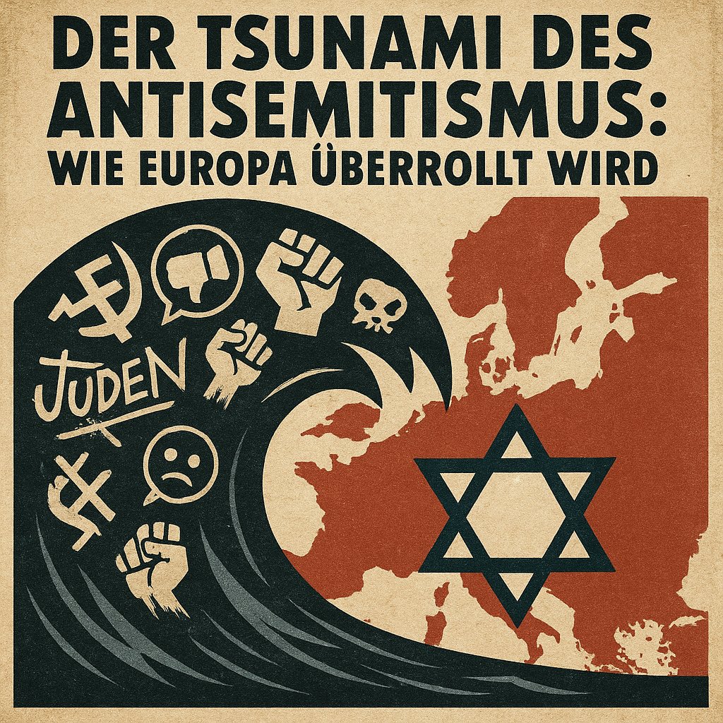Der Tsunami des Antisemitismus: Wie Europa überrollt wird

Seit dem Hamas-Terrorangriff auf Israel am 7. Oktober 2023 erlebt Europa einen beispiellosen Anstieg antisemitischer Vorfälle. Experten sprechen von einem „Tsunami des Antisemitismus“, der jüdische Gemeinden unter Druck