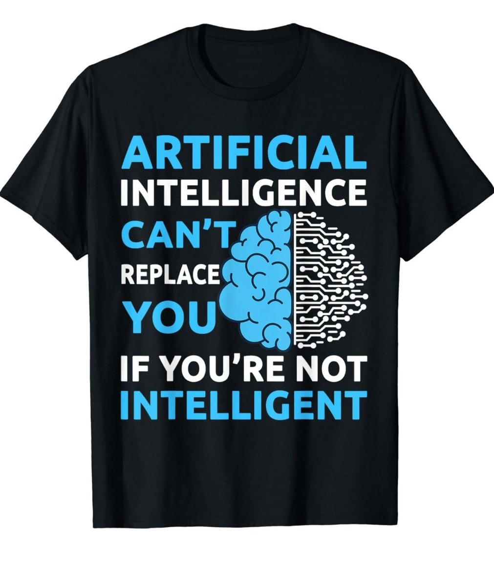 🔥 HILO: (Casi) Nadie te está contando el verdadero problema de la IA (y cuando lo leas, ya no la verás igual...o si, pero eso lo tendrás que decidir tú..¿¿verdad??). 🧵Y lo pone en esta camiseta que me compré hace más de dos años
<a href="/Recuenco/">Javier G. Recuenco</a> <a href="/TheDevilOps/">Abel Losada Esperante #IWantToBelieve #SkynetCult</a> <a href="/nudpiedo/">Víctor R. Escobar 📖🐁</a>