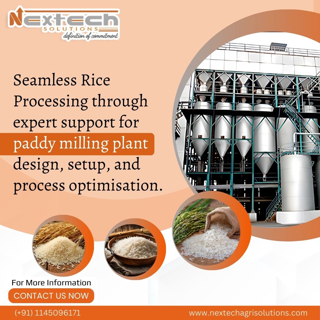 Nextechagrisol's tweet image. 🌾 From Paddy to Perfection!

Transform your rice processing with expertly designed paddy milling plants – seamless setup, efficient optimisation, and unmatched quality.
.
#NextechAgriSolutions #PaddyMilling #RiceProcessing #AgriSolutions