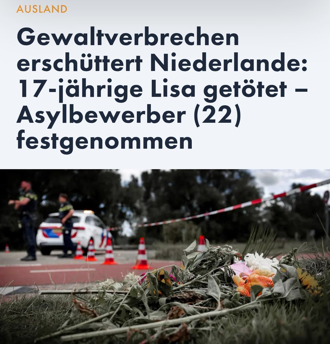 TimKoffiziell's tweet image. Die Folgen einer desaströsen Migrationspolitik! 

RIP

#Lisa #Niederlande #GrenzenDicht #Remigration