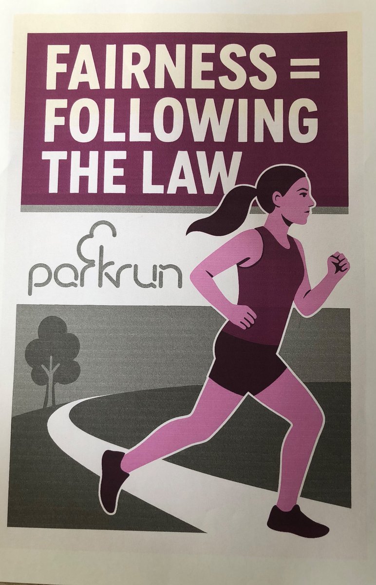 Caterina 🌈 (@caterin00138072) on Twitter photo Time to follow the law <a href="/parkrunUK/">parkrun UK</a> & stop treating women like 2nd class citizens! Great conversations today spreading the word. We are not going away!
#savewomenssports
<a href="/mara_yamauchi/">Mara Yamauchi</a> <a href="/FemaleRunner/">Female runner</a> <a href="/NWalesReSisters/">North Wales ReSisters</a> <a href="/WRNScotland/">WRN Scotland</a> <a href="/Women_of_Surrey/">Women of Surrey</a> <a href="/ForWomenScot/">For Women Scotland</a> <a href="/sharrond62/">Sharron Davies MBE</a> Time to follow the law <a href="/parkrunUK/">parkrun UK</a> & stop treating women like 2nd class citizens! Great conversations today spreading the word. We are not going away!
#savewomenssports
<a href="/mara_yamauchi/">Mara Yamauchi</a> <a href="/FemaleRunner/">Female runner</a> <a href="/NWalesReSisters/">North Wales ReSisters</a> <a href="/WRNScotland/">WRN Scotland</a> <a href="/Women_of_Surrey/">Women of Surrey</a> <a href="/ForWomenScot/">For Women Scotland</a> <a href="/sharrond62/">Sharron Davies MBE</a>