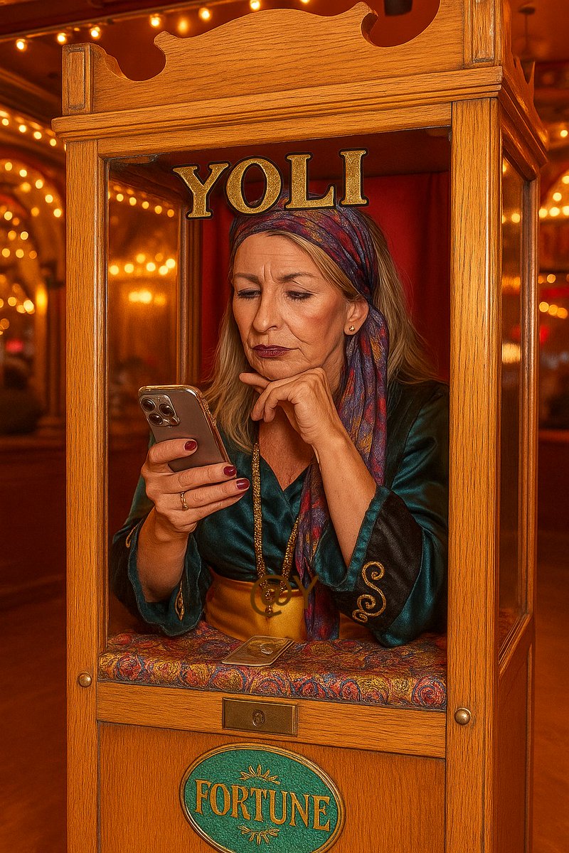 Ya tenemos la nueva atracción para las verbenas. Pitonisa Yoli! Tienes dudas sobre tu futuro?