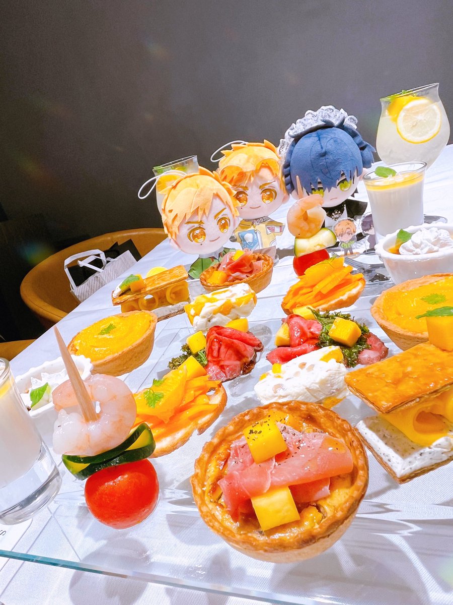 メ展いった後のヌン茶の色味あまりにあけーらじすぎたから見て‼️めちゃくちゃ美味しかったです…苫さんありがとうございました…🫶