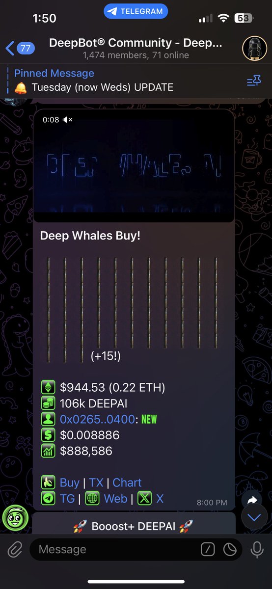 hearts4marky's tweet image. This project is next-level, not just the tech, but the solid team and dedicated founder behind it. They’re nonstop building an empire. If you’re looking for where to invest, don’t think twice. The BOT is evolving into its best version yet
#DEEPBOT $DEEPAI