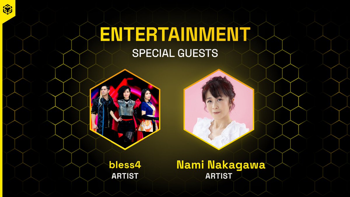 BNB Chain Entertainment Special Guests featuring bless4 and Nami Nakagawa
