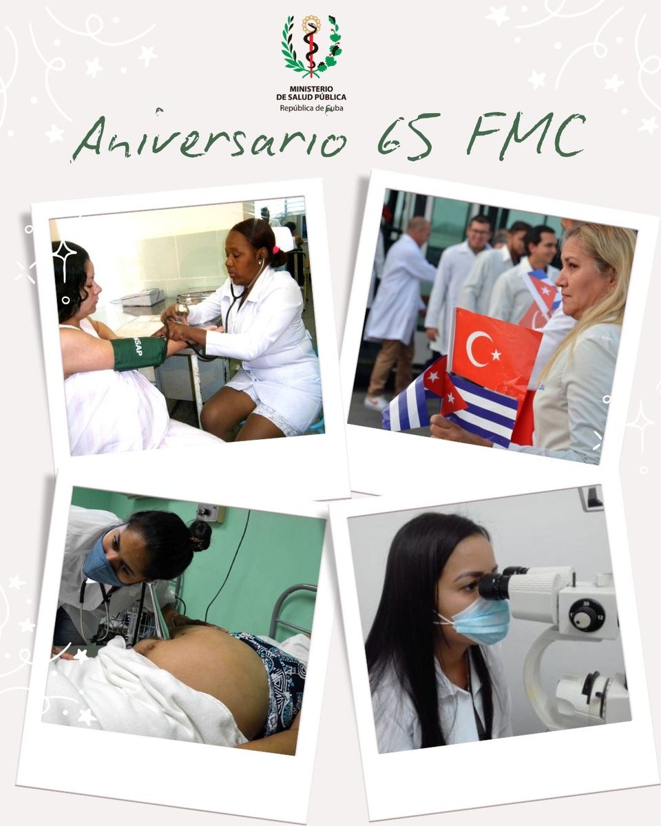 🇨🇺 ¡Feliz aniversario #FMC65!

👏 Sigamos defendiendo las conquistas de las #MujeresEnRevolución que, guiadas por Fidel y Vilma, forjaron un camino de igualdad, derechos y dignidad.

🫶 Un reconocimiento especial a las federadas de #CubaPorLaVida, símbolo de entrega y compromiso.