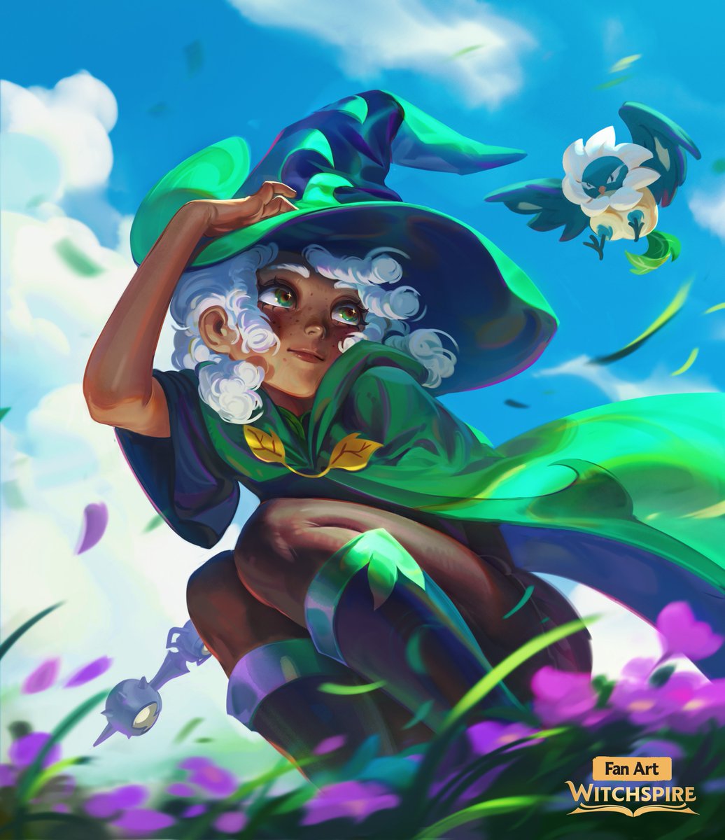 My fanart for 🧙‍♀️Witchspire🧙‍♀️ the game has been announced at Gamecom!✨
@envarstudio @PlayWitchspire
#Witchspire #Witchspirefanart #envar