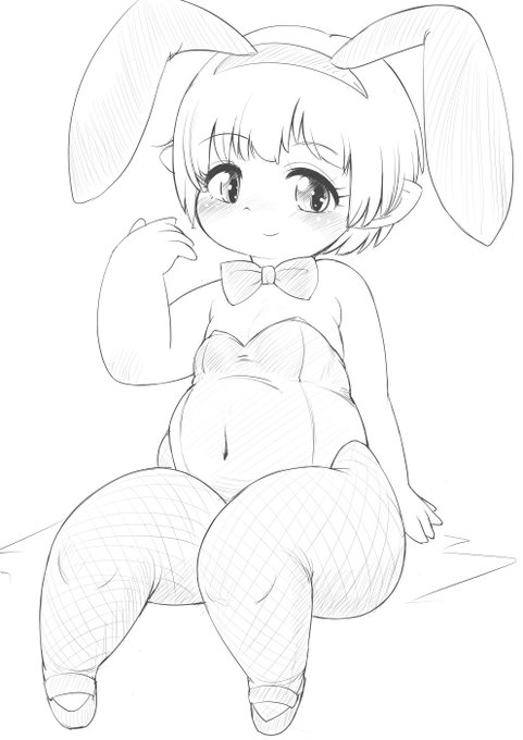 8月23日もバニーの日だったとは気付かなかったw フォローさせて貰ってる方のララフェルを勝手にバニー化してみました。 第1弾、みんみさん (⋯続くか分からぬw #でかいけつララフェル