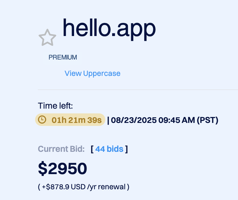 I would have bid 20K if not for the premium renewal.

Premium renewal is Cancer and should be nipped in the Bud.