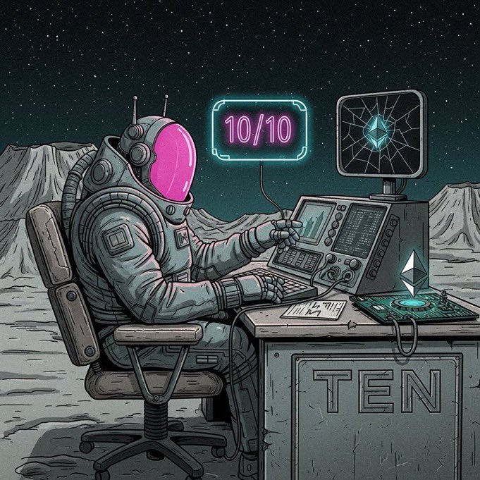 They’re still building in public.
Exposing code, leaking alpha, begging for fairness in a game rigged by MEV.

Meanwhile… we’re different.

On <a href="/tenprotocol/">TEN (🔟/🔟)</a> 
•Your transactions are encrypted 🔒
•Your logic runs in secure enclaves 🤖
•Your strategies stay yours
•Your AI agents