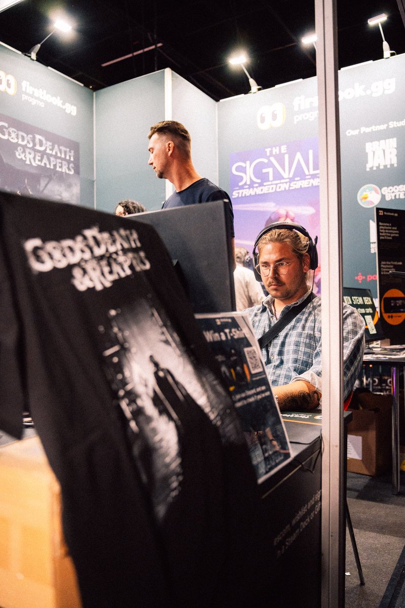 Project Pantheon - Wishlist on Steam! ⚔️ (@project_panthn) on Twitter photo Are you at <a href="/gamescom/">gamescom</a> this weekend? 👀
Don’t miss your chance to playtest Gods, Death & Reapers at the FirstLook booth, and win an exclusive GDR T-Shirt.
Not there? Sign up on Steam or FirstLook to join the playtest.
#Gamescom2025 #gamedev #gaming #videogame Are you at <a href="/gamescom/">gamescom</a> this weekend? 👀
Don’t miss your chance to playtest Gods, Death & Reapers at the FirstLook booth, and win an exclusive GDR T-Shirt.
Not there? Sign up on Steam or FirstLook to join the playtest.
#Gamescom2025 #gamedev #gaming #videogame