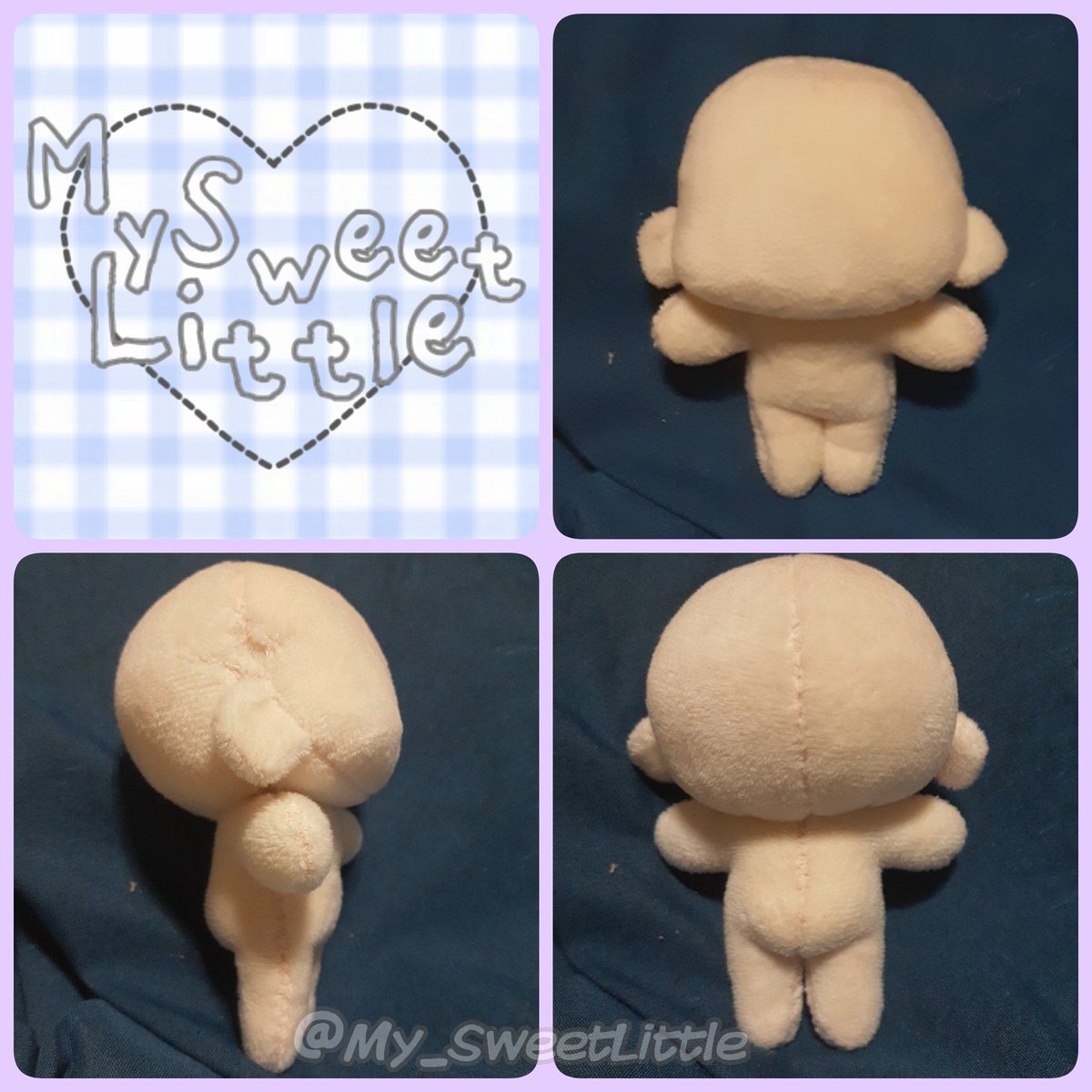 新作のまいりとぬいちゃんの9cm❤︎
正面はバランス悪く見えるけど
後ろ姿はとても良きです。
お顔が前に出るタイプのぬいちゃんなので
お洋服を着せると違和感なくなりそう🤔
手のひらサイズで、お出かけも楽々かも👍

 #まいりとぬいの制作記録