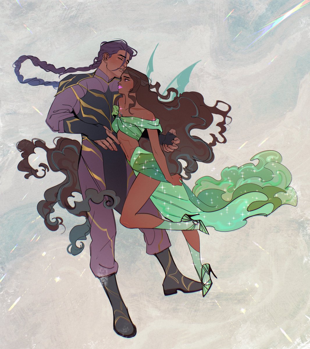 Alilyushka's tweet image. Layla and Nabu❤️

#winxclub