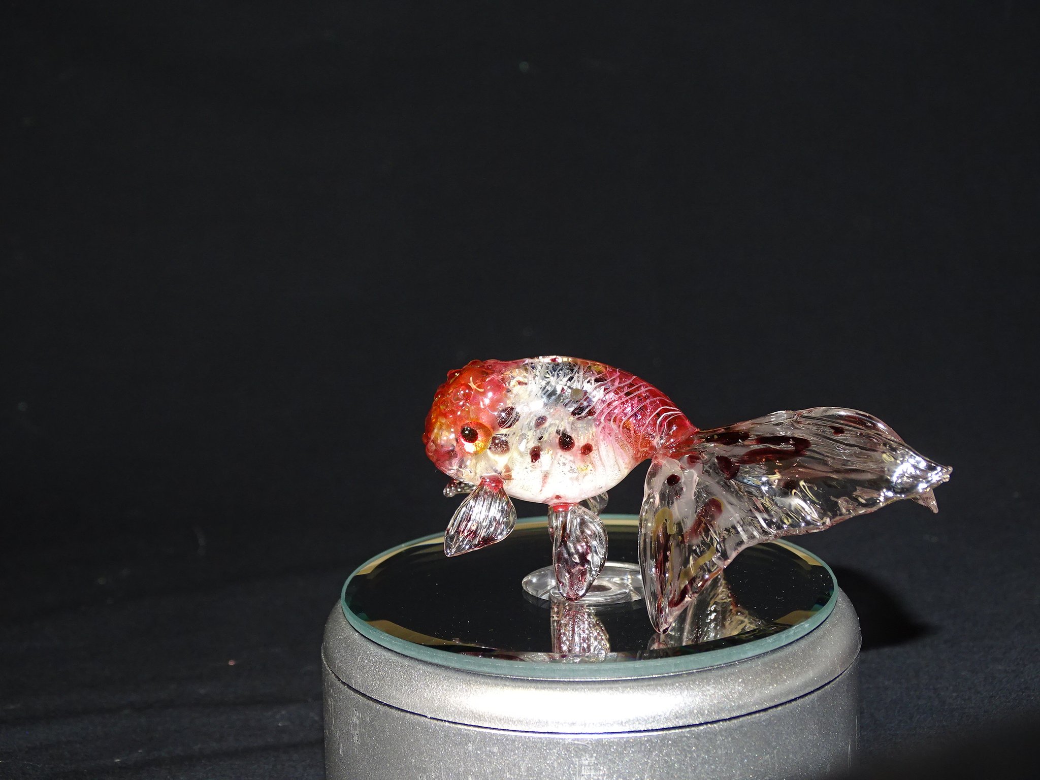 N agako様 御約定済 金魚のガラス 提げもの N agako様 御約定済