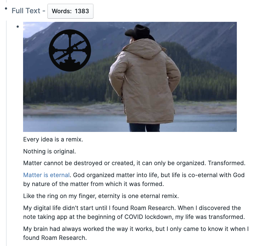 kwharrison13's tweet photo. [New Essay] - I Wish I Knew How To Quit Roam Research

Dreaming Of The Global Knowledge Graph https://t.co/flCCAbIRcc