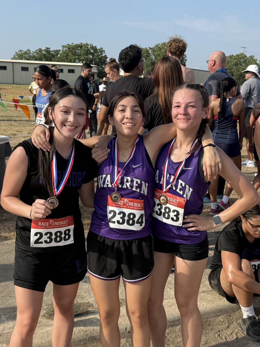 🚨 WARRIOR PRIDE ON FULL DISPLAY! 🚨

Our ladies SHOWED OUT on the cross country course today at the SAISD INVITATIONAL! 💪🔥

🏅 Aniyah Shields battled her way to 14th in the Varsity race!
🏅 Gwen Gonzales dominated with a 10th place finish in JV!

💜 This is what COMPETING