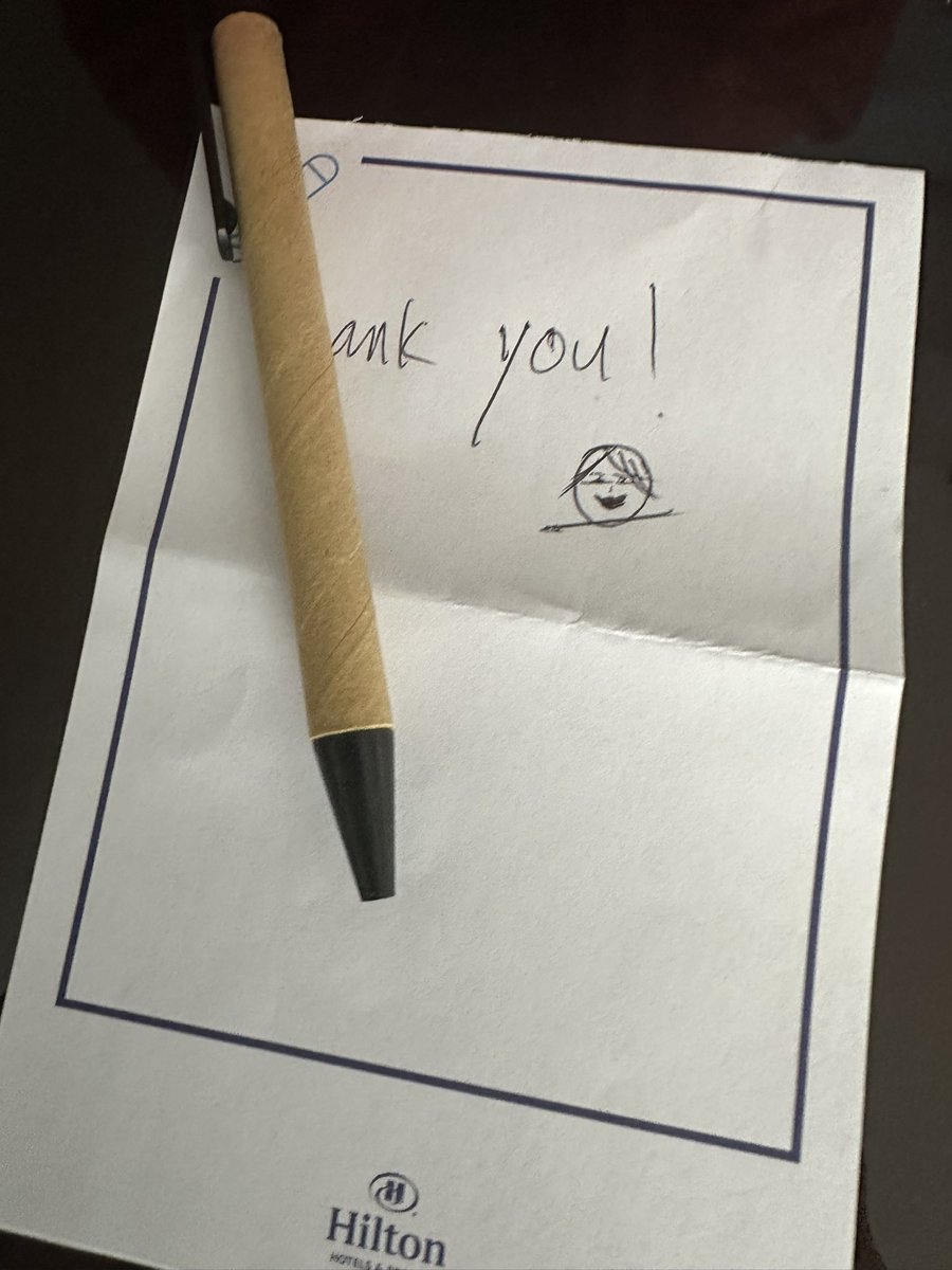 Gary Karr (@garykarr) on Twitter photo Reminder to leave a tip for your hotel housekeeper … sometimes they draw something for you in return. #Joyreturned cc <a href="/ramit/">Ramit Sethi</a> Reminder to leave a tip for your hotel housekeeper … sometimes they draw something for you in return. #Joyreturned cc <a href="/ramit/">Ramit Sethi</a>
