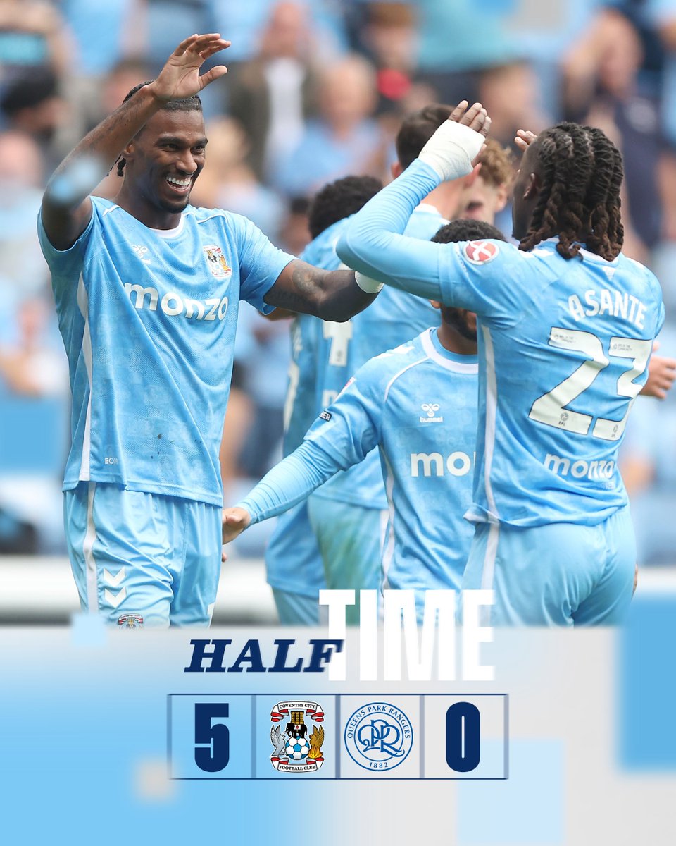 We hold a commanding lead heading into the break. ⏸️