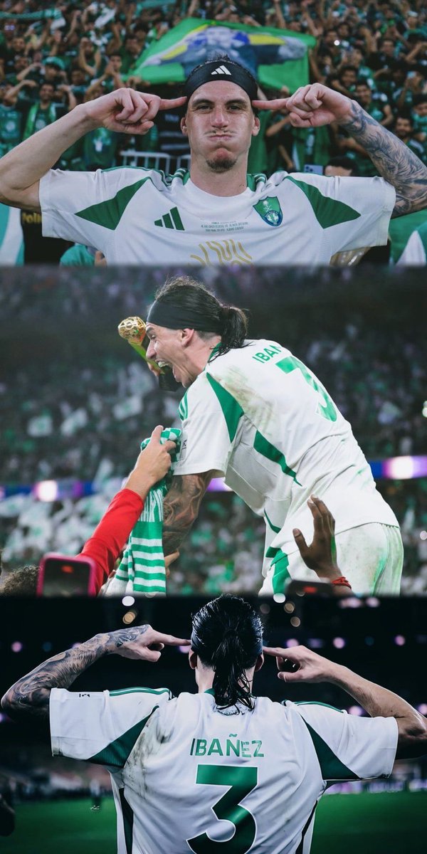 في الاهلي لدينا أبطال، قادة، نجوم

ومن قبلهم لدينا بطل قومي يدعى بروجر ايبانيز

عسى الليالي تسعدك يا روجر وعسى الاسلام يستقر في قلبك عاجلا غير آجل