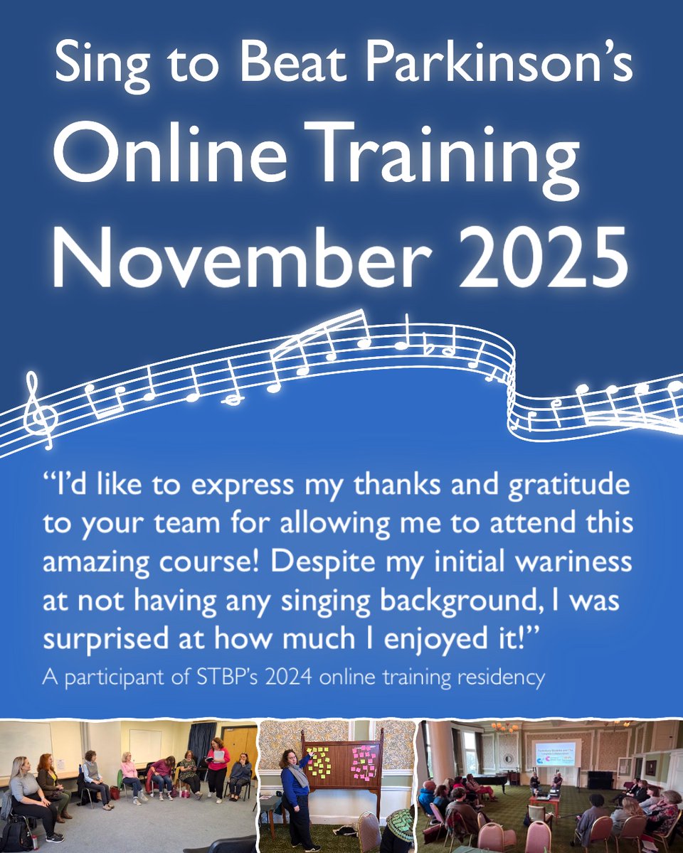 Sing to Beat Parkinson's tweet media