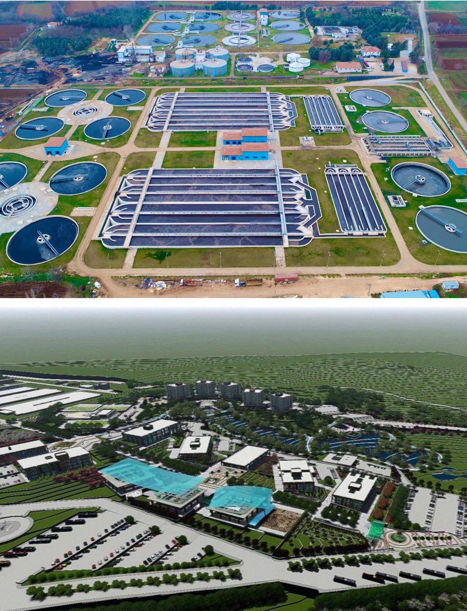 Üstteki ileri biyolojik arıtma tesisini biz yaptık, Gaziantep yaptı. Ülkenin en büyüğü!

Altta gördüğünüz 650 dönüme kuracağımız Belkıs İçme Suyu Arıtma Tesisi’ni de biz yapıyoruz, dünyada ilk 3’te.

Gaziantep Modeli Belediyecilik ile 1 damla suyumuz boşa gitmiyor, gitmeyecek.