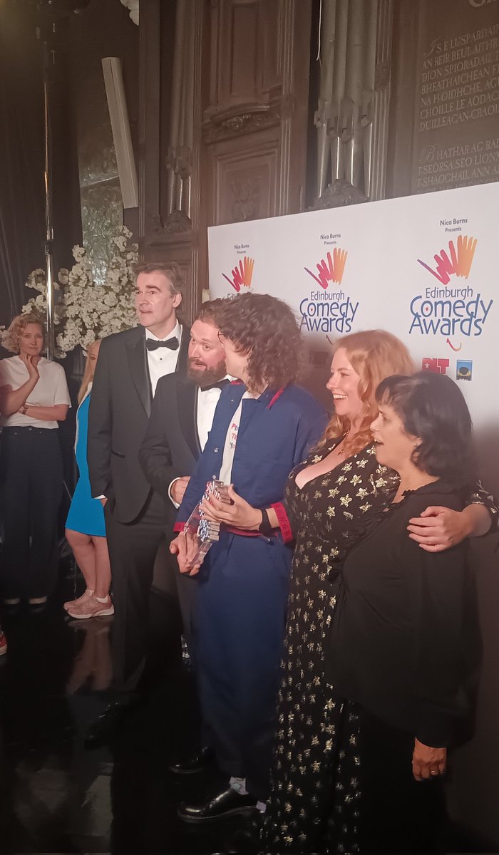 Congratulations to the winners at the Edinburgh comedy Awards today. Host Amy Gledhill was amazing!