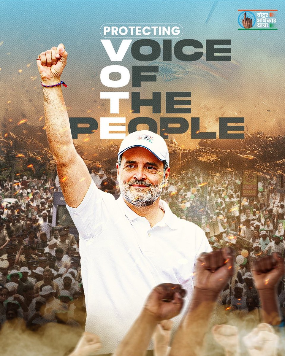 Aarif pathan Kota (@aarifpathaniyc) on Twitter photo Rahul Gandhi fighting to protect the voices of India! 🇮🇳
#VoterAdhikarYatra
<a href="/RahulGandhi/">Rahul Gandhi</a> Rahul Gandhi fighting to protect the voices of India! 🇮🇳
#VoterAdhikarYatra
<a href="/RahulGandhi/">Rahul Gandhi</a>