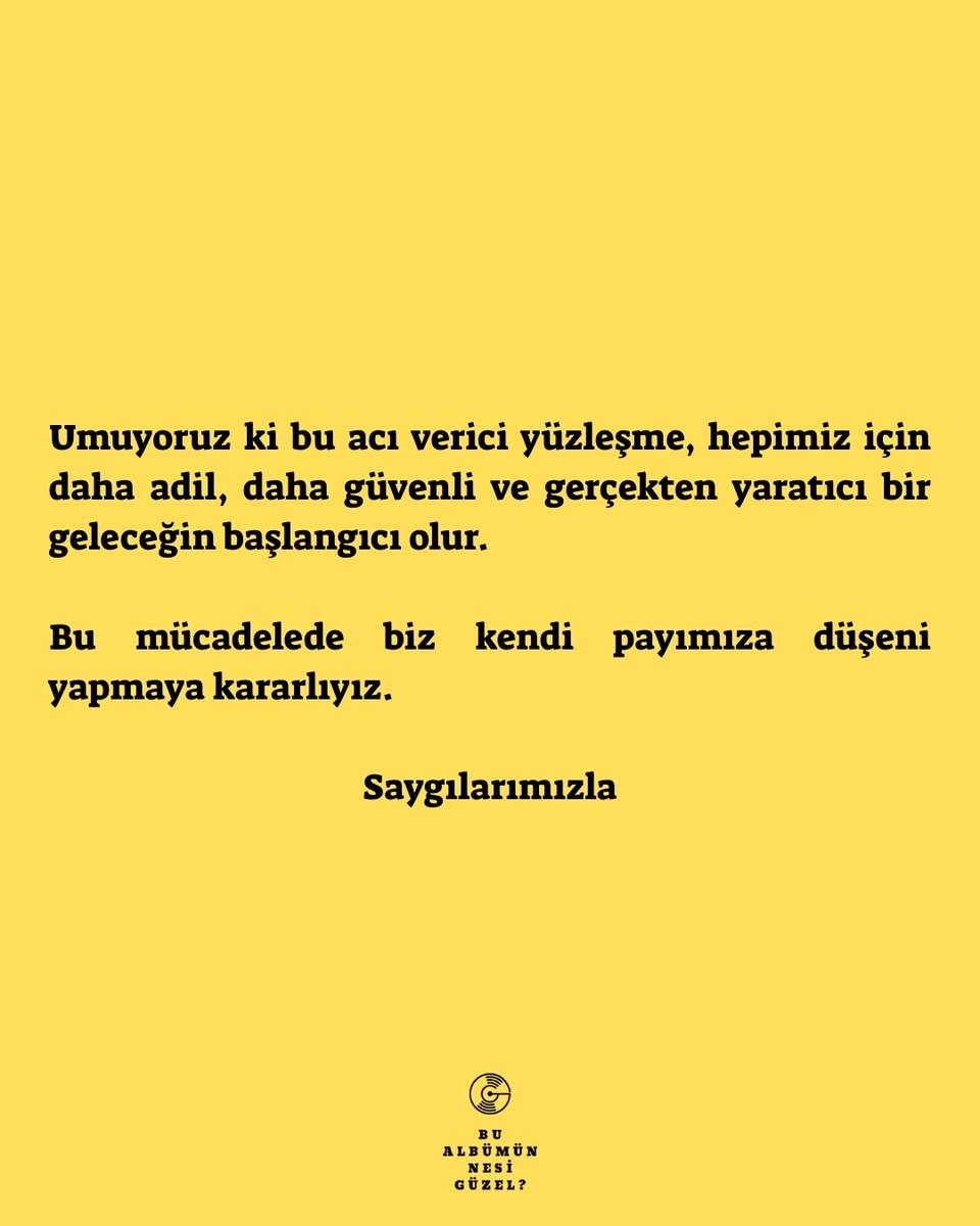 Tüm dostlarımıza sevgi ve saygılarımızı sunuyoruz.