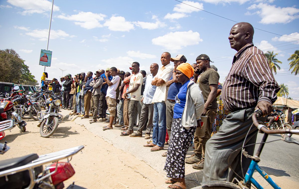 📍Babati Manyara

Leo Agosti 23, 2025 Mgombea wa Urais Tanzania kwa tiketi ya <a href="/ACTwazalendo/">ACTWazalendo</a>, Ndugu Luhaga Mpina amefika Mkoa wa Manyara kuomba udhamini wa wapiga kura ili kukidhi matakwa ya kisheria kabla ya kuteuliwa rasmi na INEC kuwa Mgombea Urais wa Tanzania.

Oktoba