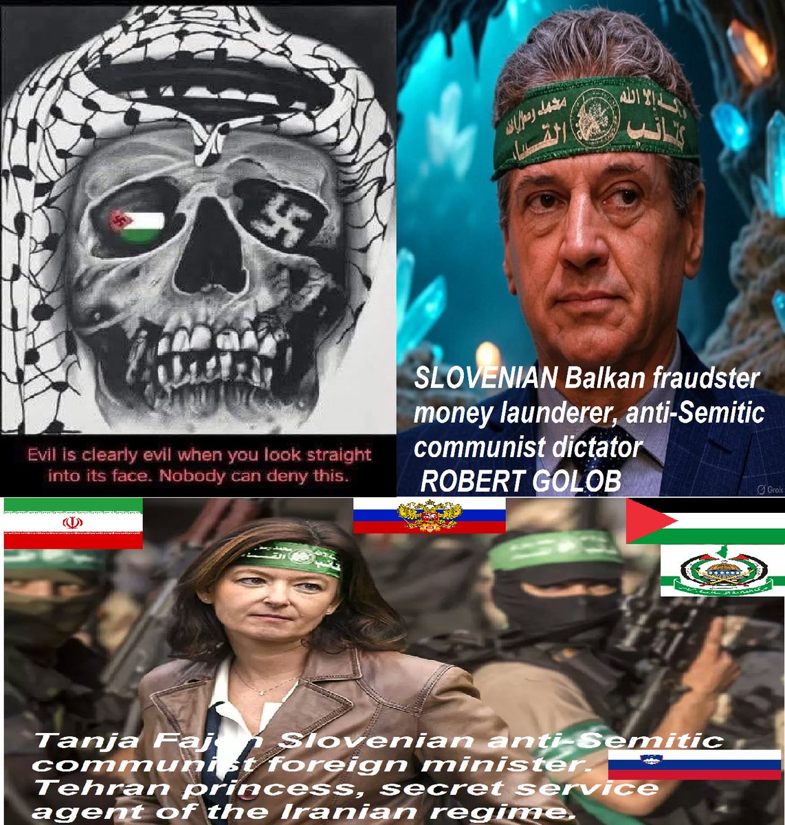 Neros Minga 🇮🇱 ✡️🇺🇸 🙏🇩🇪 (@bayernmako) on Twitter photo <a href="/Markus_Soeder/">Markus Söder</a> In der EU-Außenpolitik ist alles in Ordnung, warum kann man das Chaos in EU-Ländern wie Slowenien nicht regulieren?
Die EU-Kommission und Deutschland reagieren nicht auf die antisemitische pro-russische, pro-iranische und pro-Hamas-kommunistische Diktatur in Slowenien!
Slowenien <a href="/Markus_Soeder/">Markus Söder</a> In der EU-Außenpolitik ist alles in Ordnung, warum kann man das Chaos in EU-Ländern wie Slowenien nicht regulieren?
Die EU-Kommission und Deutschland reagieren nicht auf die antisemitische pro-russische, pro-iranische und pro-Hamas-kommunistische Diktatur in Slowenien!
Slowenien