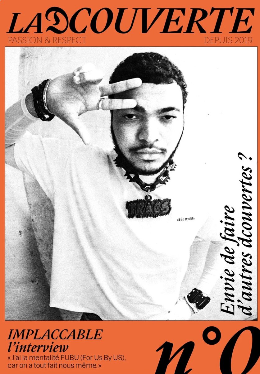 Petite pause vacances depuis 2 jours.
 On revient vite avec du lourd ! Merci pour vos retours sur le mag et pour la force, à très vite l’équipage 

Lien du mag La D : dcouverte33.gumroad.com/l/ladcouvertet…