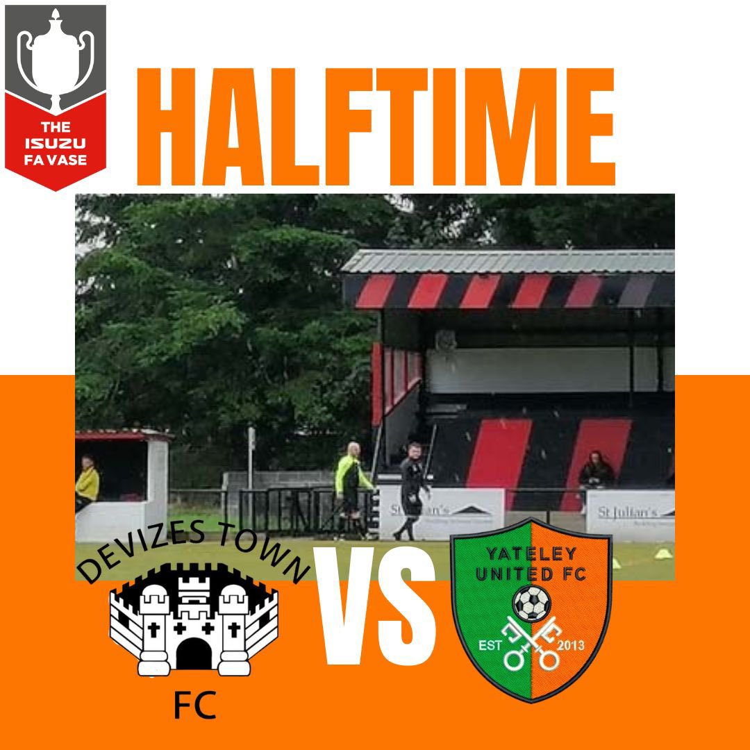 Yateley United FC (@yateleyutdfc) on Twitter photo ⏱️ HT
<a href="/DevizesTownFC/">Devizes Town FC</a> 0-0 <a href="/YateleyUtdFC/">Yateley United FC</a>
Down to 10 men following a Red card for Zak in goal.
Goal less at the break.
#YUFC 🗝️ | #GreenArmy 🟢 | #UnitedForTheCommunity 🟠 ⏱️ HT
<a href="/DevizesTownFC/">Devizes Town FC</a> 0-0 <a href="/YateleyUtdFC/">Yateley United FC</a>
Down to 10 men following a Red card for Zak in goal.
Goal less at the break.
#YUFC 🗝️ | #GreenArmy 🟢 | #UnitedForTheCommunity 🟠