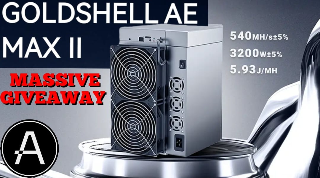 Greater Good Mining (@gr8ergoodmining) on Twitter photo 👀Check out my full setup, testing & review of the <a href="/goldshellminer/">goldshellminer/</a> AE MAX II $ALEO miner!
⛏️Tips: Mine Aleo without staking!
🆓MASSIVE GIVEAWAYS IN THIS VIDEO TO CELEBRATE GOLDSHELLS 6TH ANNIVERSARY!
😃You seriously don't want to miss this!
🔗Link to video in 1st comment! 👀Check out my full setup, testing & review of the <a href="/goldshellminer/">goldshellminer/</a> AE MAX II $ALEO miner!
⛏️Tips: Mine Aleo without staking!
🆓MASSIVE GIVEAWAYS IN THIS VIDEO TO CELEBRATE GOLDSHELLS 6TH ANNIVERSARY!
😃You seriously don't want to miss this!
🔗Link to video in 1st comment!