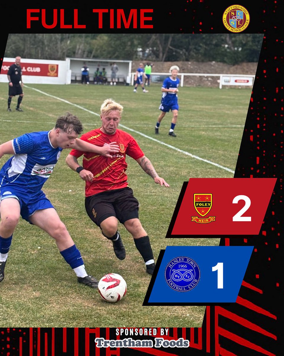 Full time and all 3 points stay in ST3!

#UpTheFoley
🔴⚫️