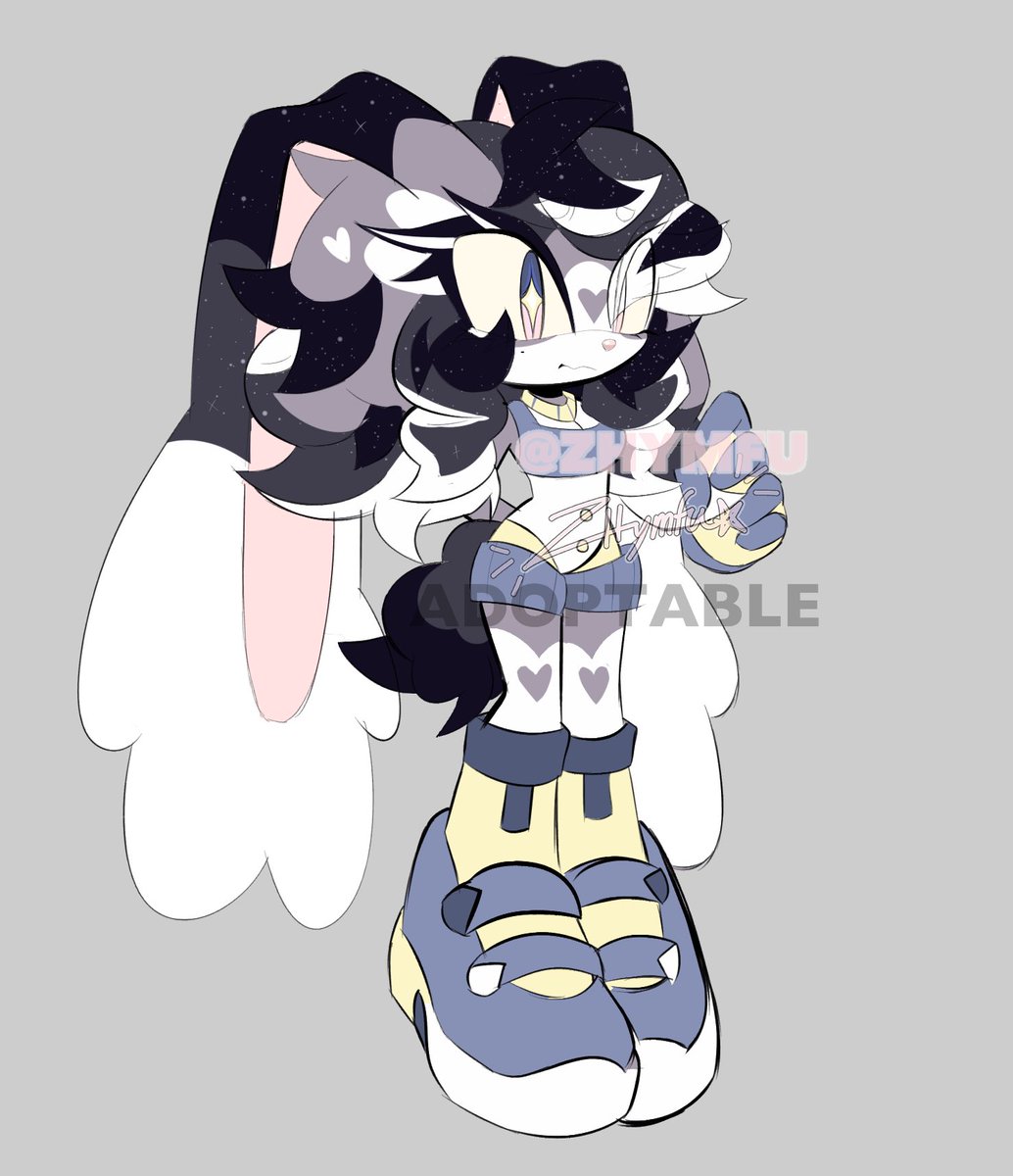 Sparkly Space Bunny Adopt

Going for $90!
- Glides w/ her ears &amp; has sparkling powers to protect others!
(No holds for this adopt atm!!)

P@ypal / Kofi Only 📌
Snag her in my shop! : ko-fi.com/s/325d51ad9f

#sonicthehedgehog #adopts #adoptables #sonicadoptables #adoptabledesign