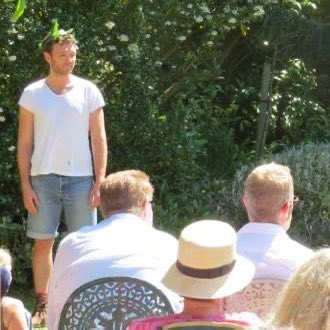 he’s just standing there…..WHIMSICALLY!!
