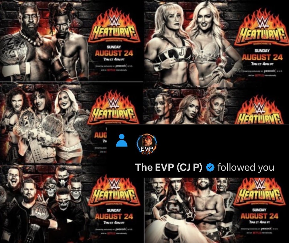 #NXTHeatwave
  Follow Train!!!

- Follow me &amp; RT
- Like this tweet
- Reply with a GIF of your favorite #WWERaw